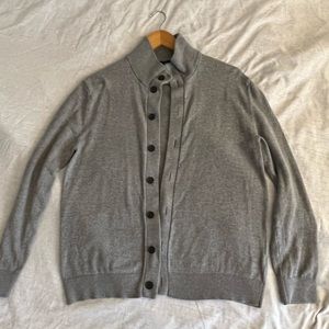 Banana Republic Grey Cardigan M